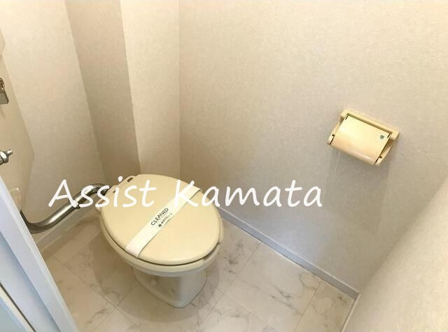 コウワマンションのトイレ|写真は同タイプの別号室です