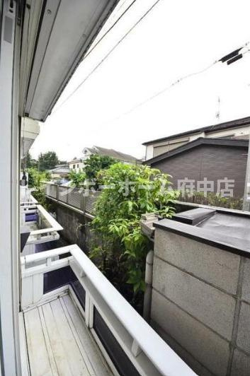 パークサイド国領のバルコニー