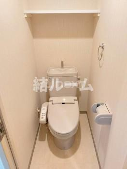 新宿区下落合１丁目の賃貸マンションのトイレ