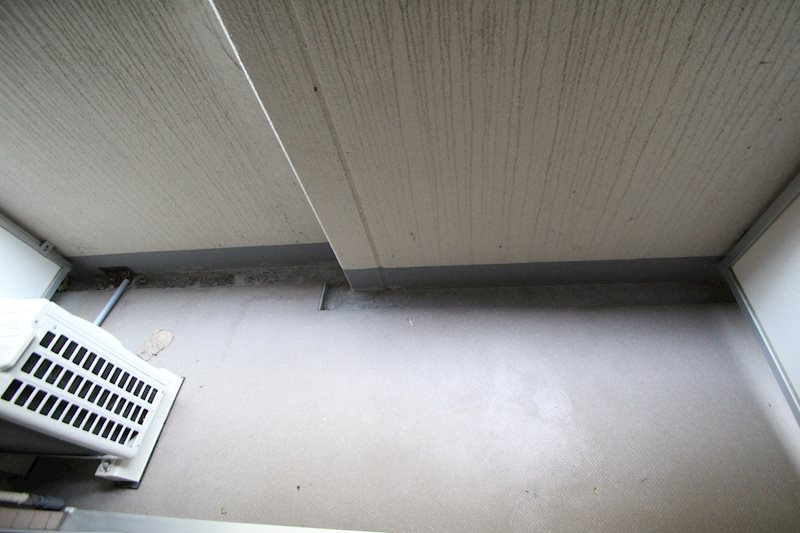 横浜市西区浅間台の賃貸マンションのバルコニー