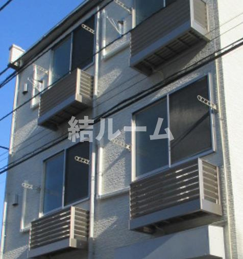板橋区前野町５丁目のアパートのバルコニー
