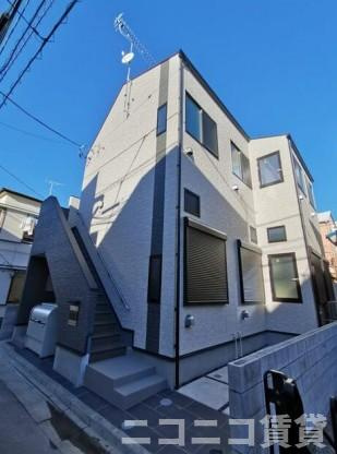 世田谷区太子堂５丁目のアパートの外観