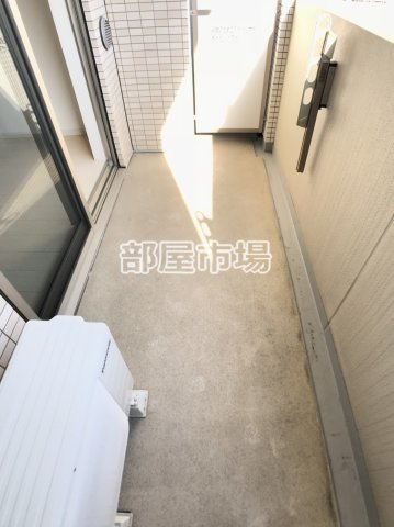 台東区浅草６丁目の賃貸マンションのバルコニー
