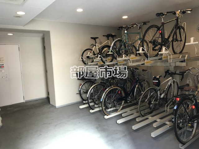 台東区浅草６丁目の賃貸マンションのその他共用部分|駐輪場