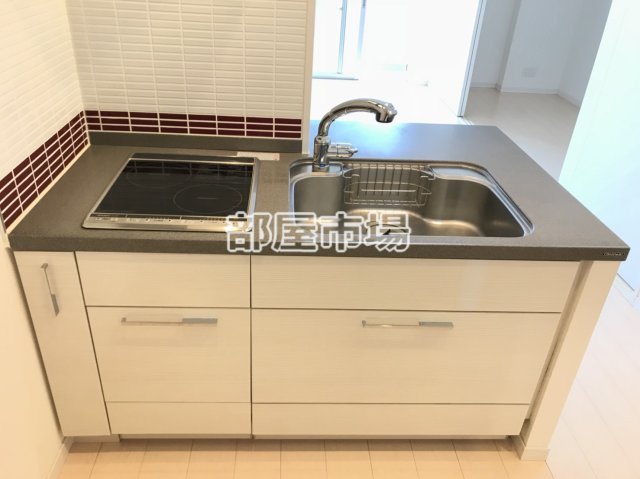 台東区浅草６丁目の賃貸マンションのキッチン