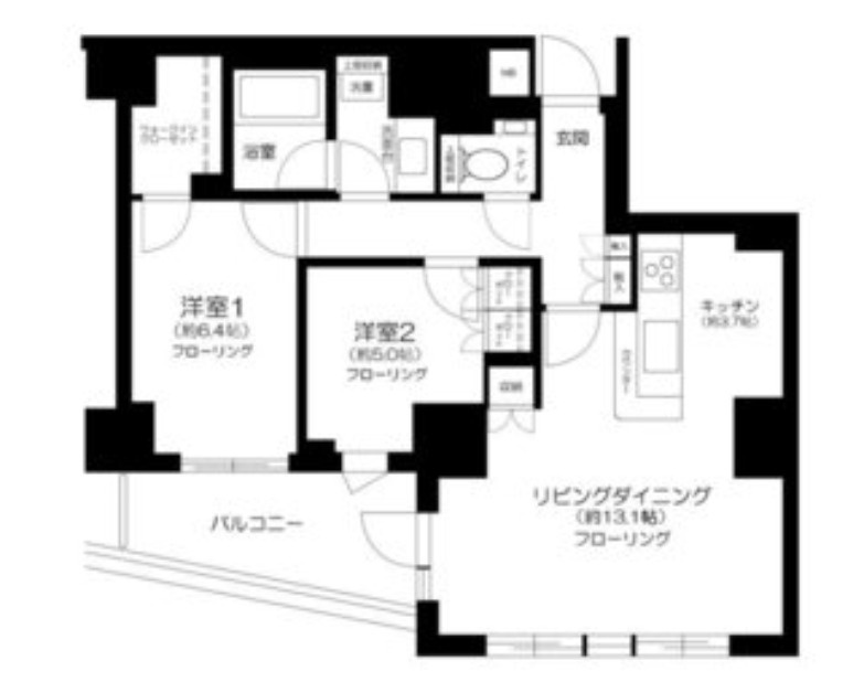 パークホームズ市谷薬王寺セントガレリアの間取り|パークホームズ市谷薬王寺セントガレリア