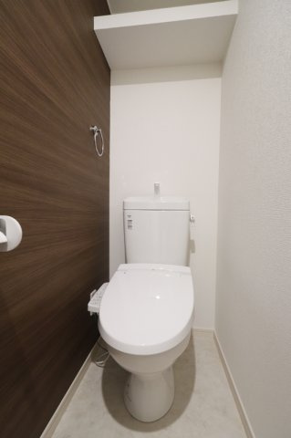 メゾン　ド　カランのトイレ|ゆったりとした空間のトイレです