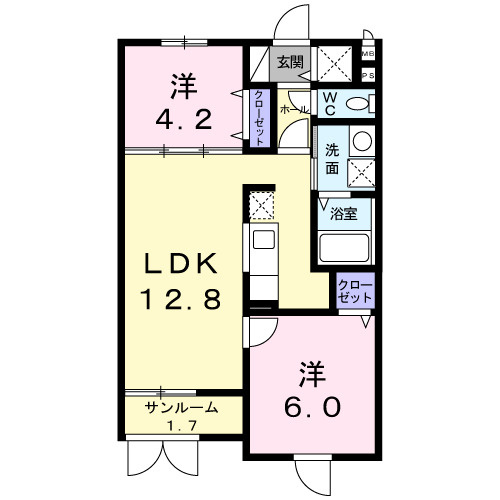 アミティエの間取り