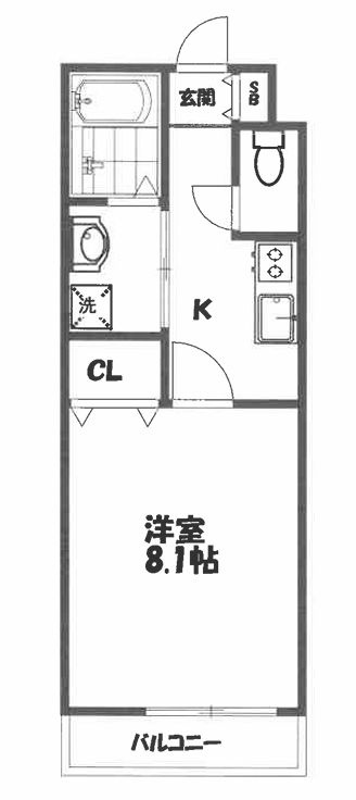 ブランドールO＆Nの間取り