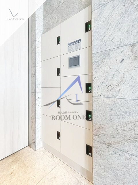 ＪＵ　ＴＯＷＥＲ　ＦＲＯＮＴ　北斎Ｓｔのその他共用部分|宅配ボックスです。