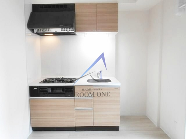 ＪＵ　ＴＯＷＥＲ　ＦＲＯＮＴ　北斎Ｓｔのキッチン|キッチンです。