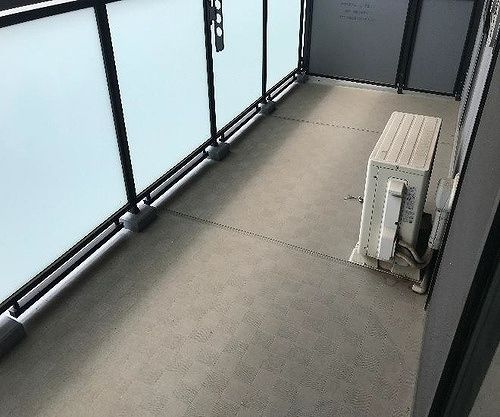 ライオンズタワー柏のバルコニー
