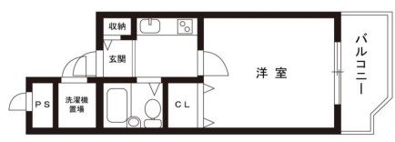 ジュネス西明石の間取り