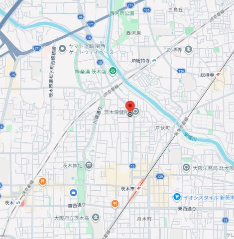 GI-ZⅢの地図