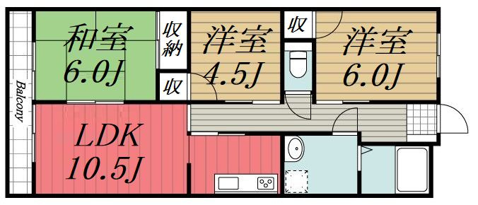 【間取り】
