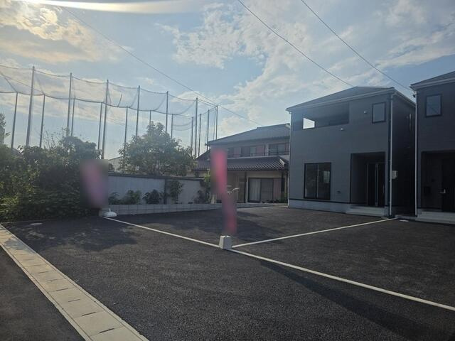 新築戸建て・仲介手数料無料）一宮市大和町北高井　第１・1号棟の前面道路含む現地写真