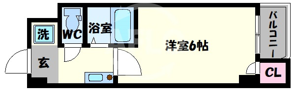オーキッドコート玉造の間取り|オーキッドコート玉造　間取り