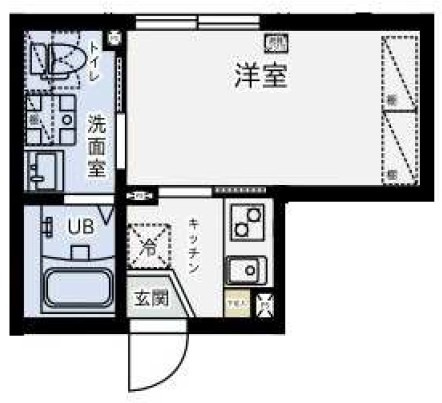 リージェンシー用賀の間取り|間取りです。
