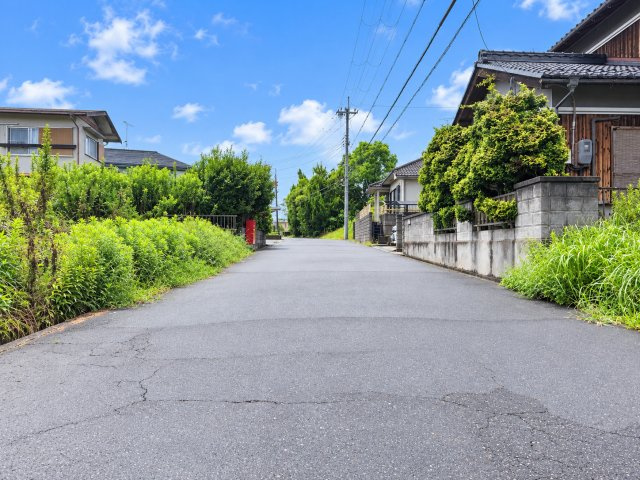 蒲生郡日野町山本の前面道路含む現地写真