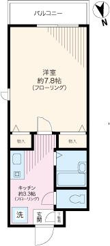 ドミールTの間取り