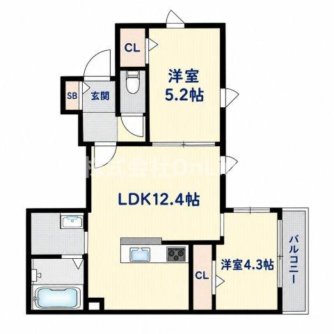 Prendre Takeharuの間取り