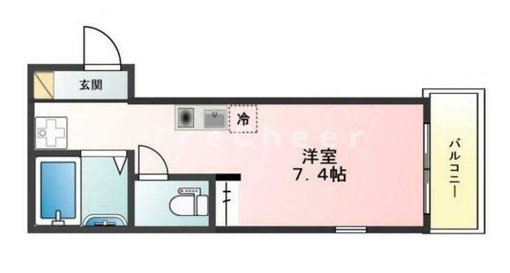 R・プレイス東新宿の間取り