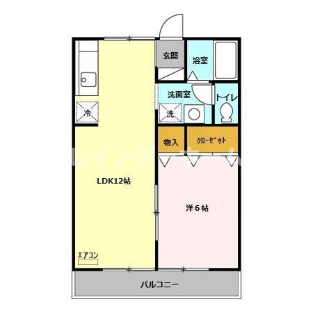 アーバンライフ　Ⅲ の間取り