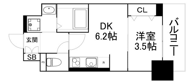 【間取り】 | プレリス大阪今里サヴィア