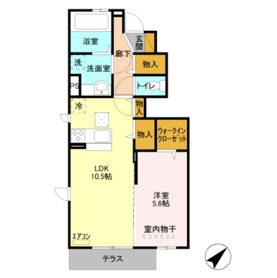 エスペーロの間取り