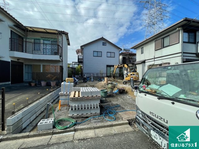 ■枚方市氷室台　第12期　新築一戸建ての外観|現在建築中！落ち着いた街並みで新生活を始めることが出来そう！周辺の物件も併せてご紹介させて頂きます！