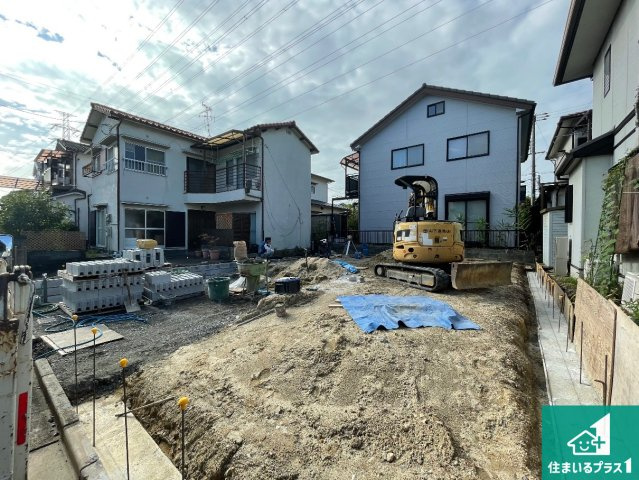 ■枚方市氷室台　第12期　新築一戸建ての外観|現在建築中！落ち着いた街並みで新生活を始めることが出来そう！周辺の物件も併せてご紹介させて頂きます！