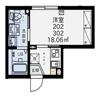 リージェンシー用賀の間取り