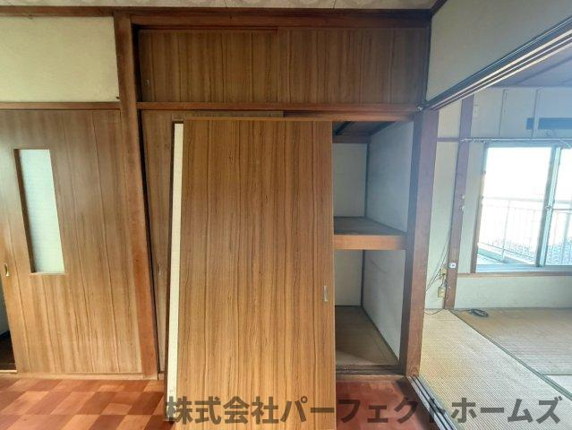 岡山手町戸建の収納|大きなスペースがあり、収納には困りません