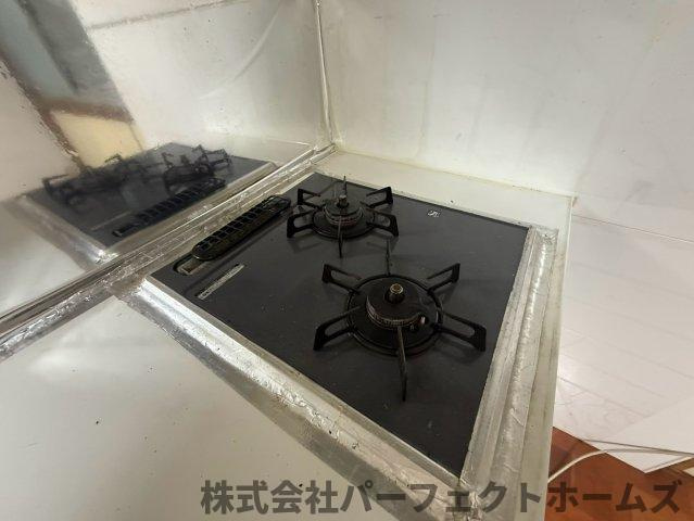 岡山手町戸建のキッチン|使いやすいキッチンです