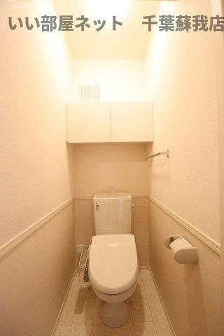 アマービレ　A棟のトイレ|コンパクトで使いやすいトイレです