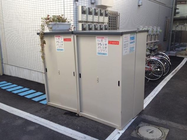 ステートⅡの設備|敷地内ゴミ置場