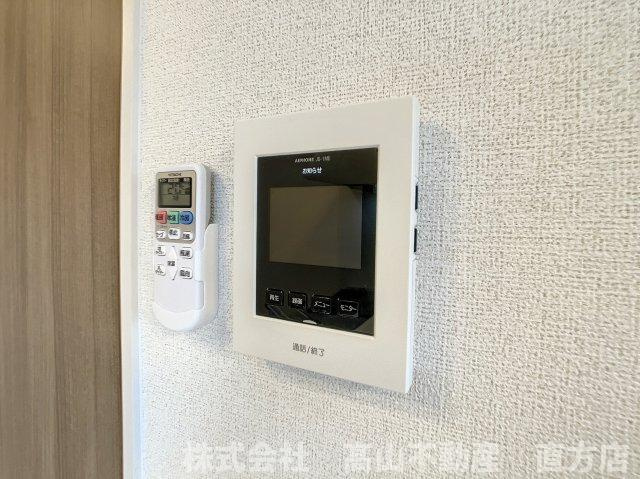 直方市大字感田のアパートのセキュリティ