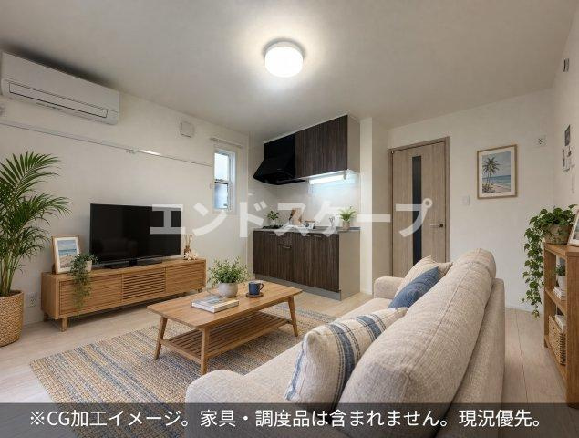 ローズBの居間・リビング|高崎、前橋のお部屋探しはエンドスケープまで！お客様の理想お聞かせ下さい♪