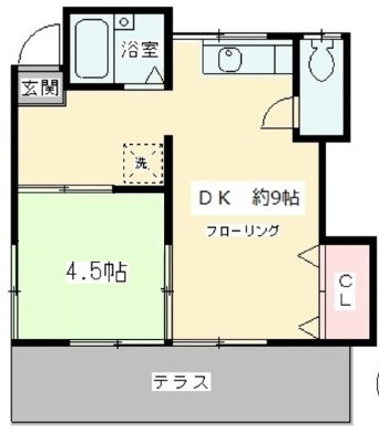 Ｄａｉｍｏｔｏ壱番館　Ａ棟の間取り|間取りです。