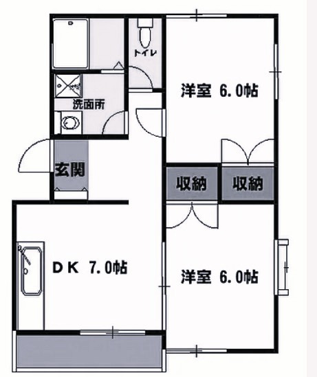 【間取り】 | セントラルⅡ