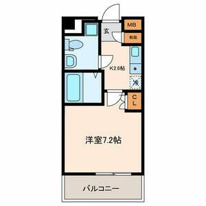 パークサイド西池袋の間取り
