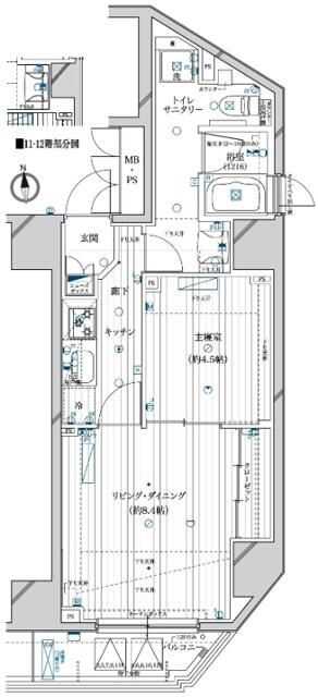 スプレスター上野根岸の間取り