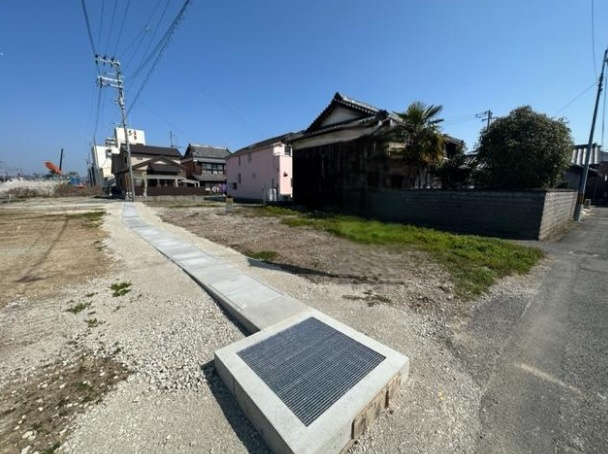 姫路市網干区高田の売地の外観
