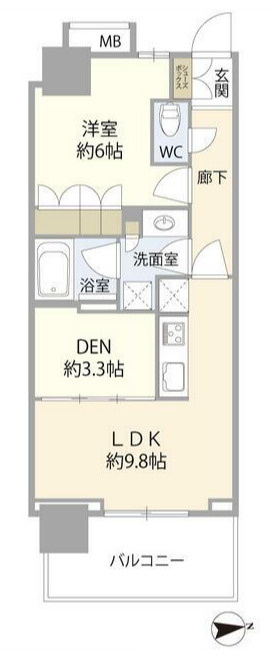浅草タワーの間取り