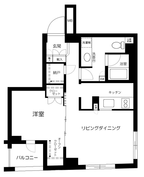 新宿区市谷仲之町のマンションの画像
