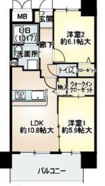 ベリー海老江の間取り