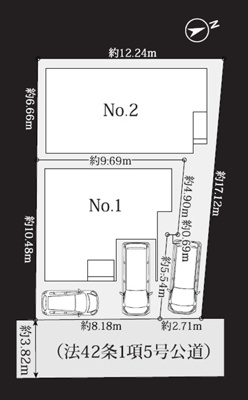 【区画図】 | 杉並区西荻南1丁目　新築戸建　№2 13890万円