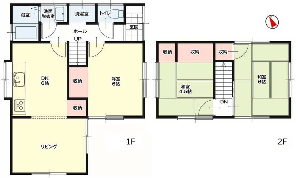 安佐北区亀山７丁目の間取り