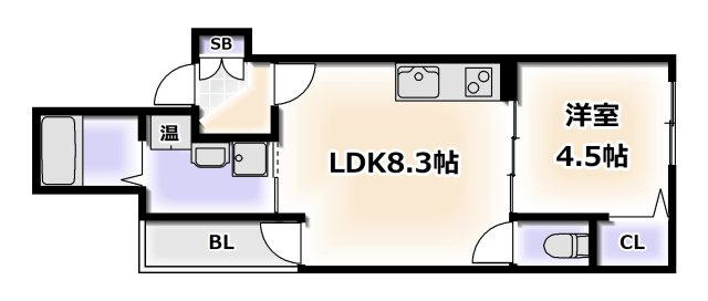 Torebian Nagaiの間取り