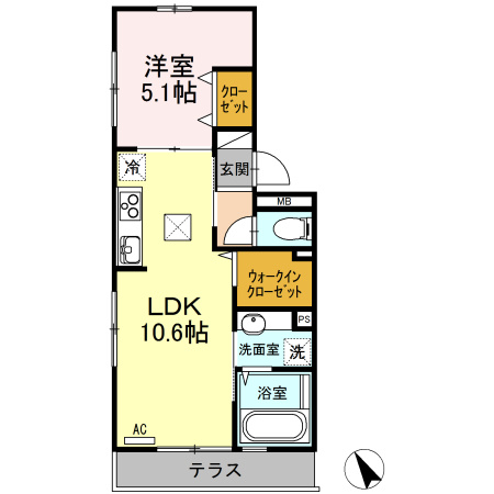 【間取り】 | メゾン　ボナール
